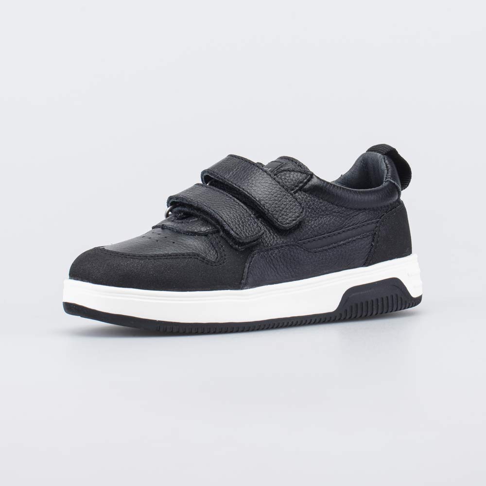 432169-21 Кожаные кеды-полуботинки для мальчика	, все фото 1