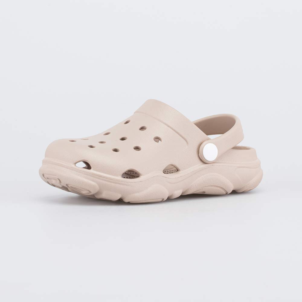 525139-01 Бежевые сабо для девочки, все фото 1