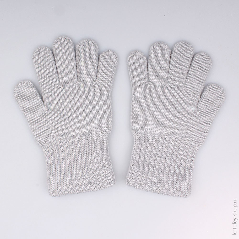 07822088-10 Перчатки однослойные серые, все фото 2