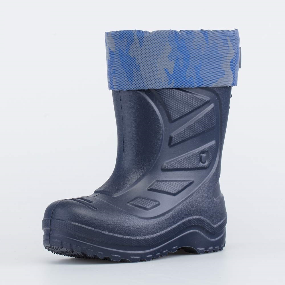 365151-11 Сапоги из ЭВА утепленные темно-синий, все фото 1
