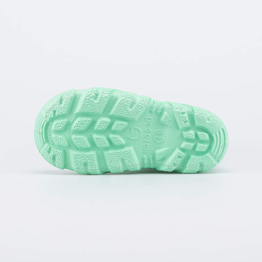 365163-11 Сапожки из ЭВА утепленные мятный, все фото 3