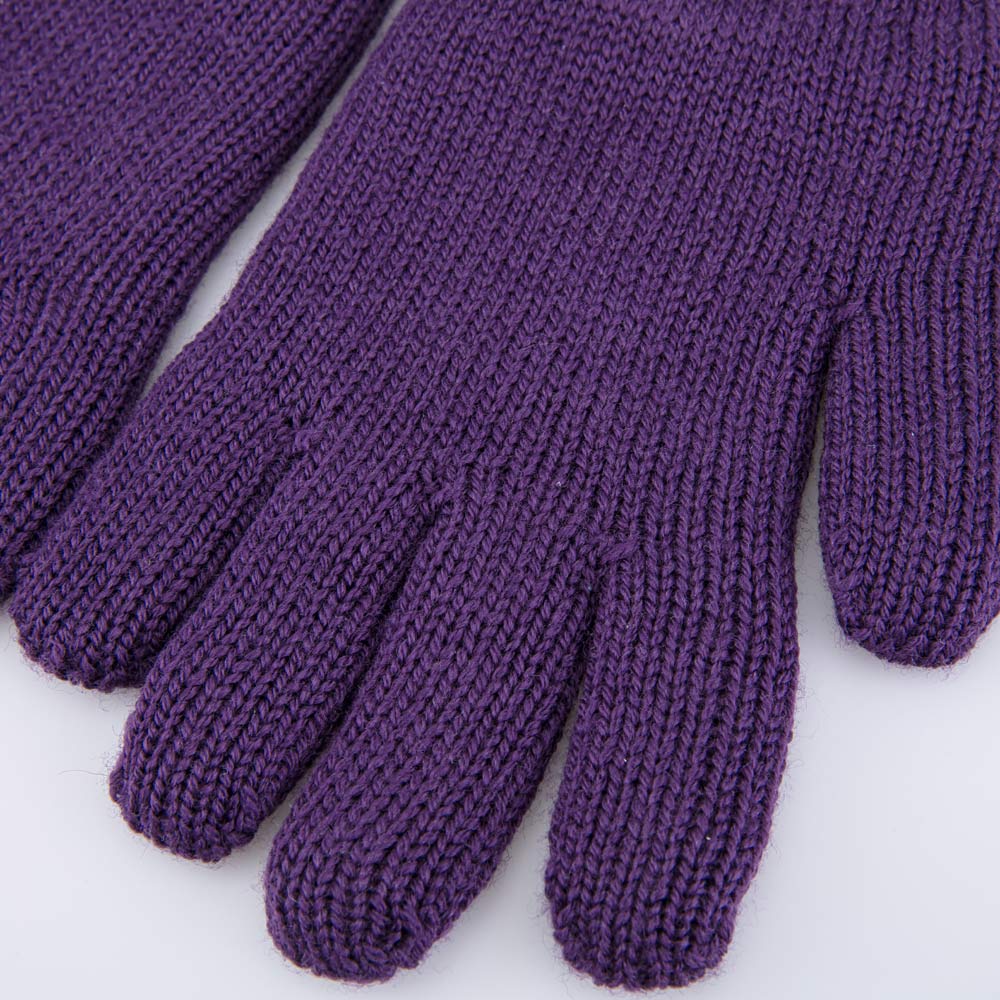 07822245-42 Перчатки детские двухслойные фиолетовый, все фото 2