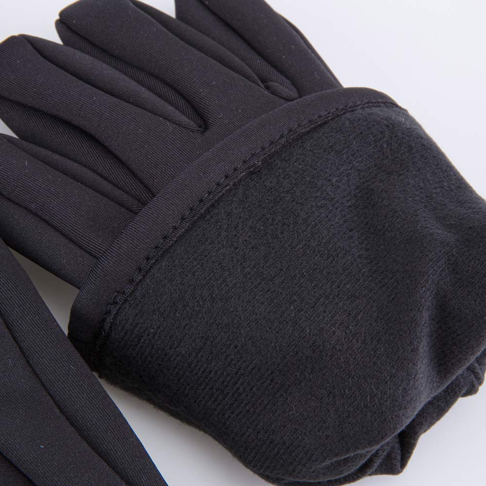 07722154-40 Детские перчатки SoftShell черный, все фото 4