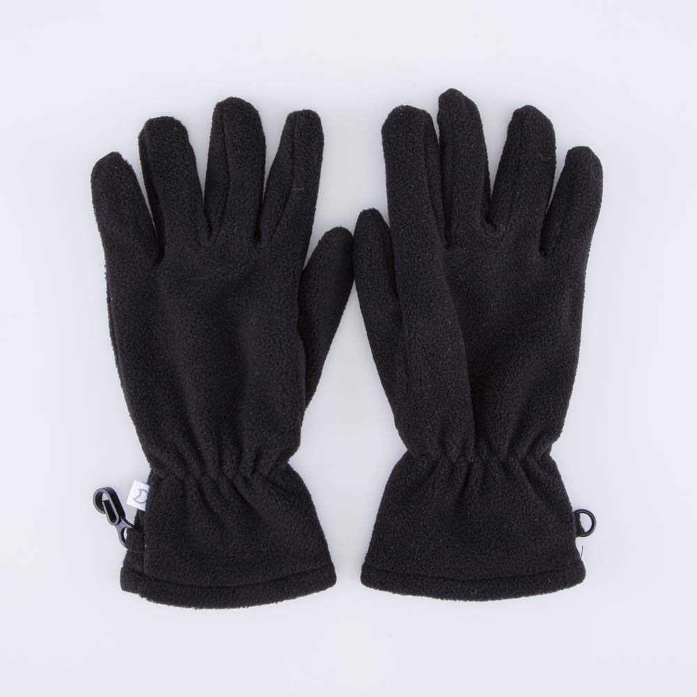 07721155-01 Флисовые перчатки двухслойные черный, все фото 1