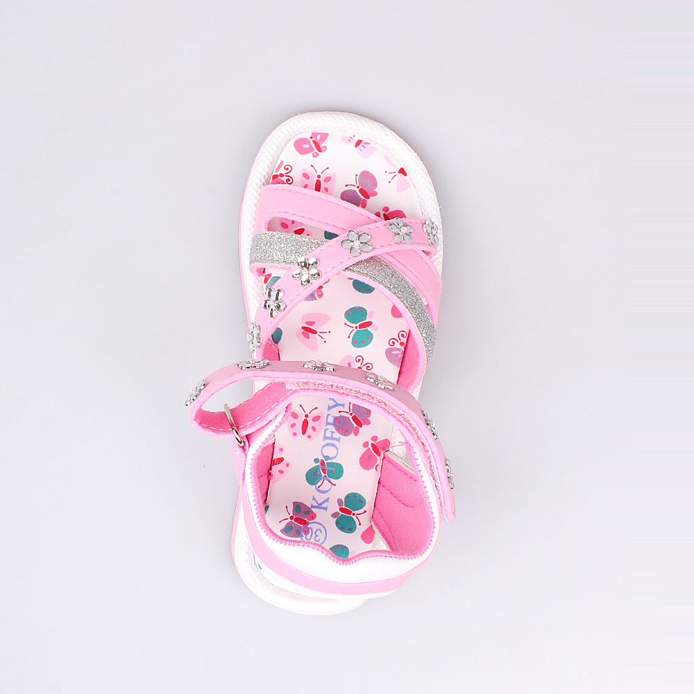 425007-11 Пляжная обувь розовая, все фото 4