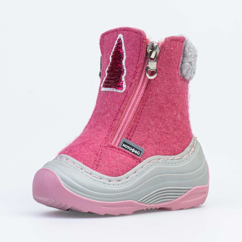 167060-41 Розовые валенки для девочки Елочка, все фото 1