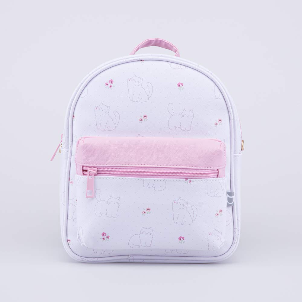 02811292-40 Детский кожаный рюкзак Кошечки, все фото 1