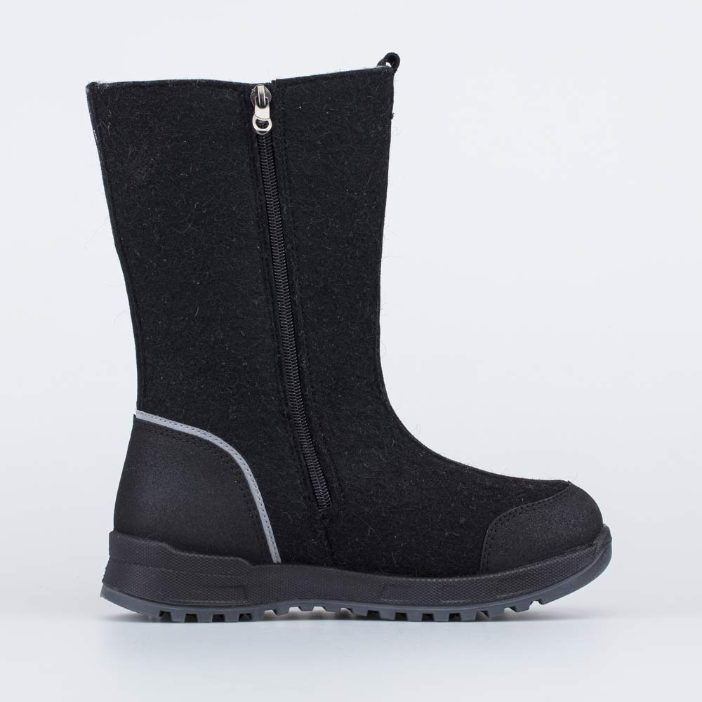 667041-41 Черные валенки для мальчика с принтом, все фото 2