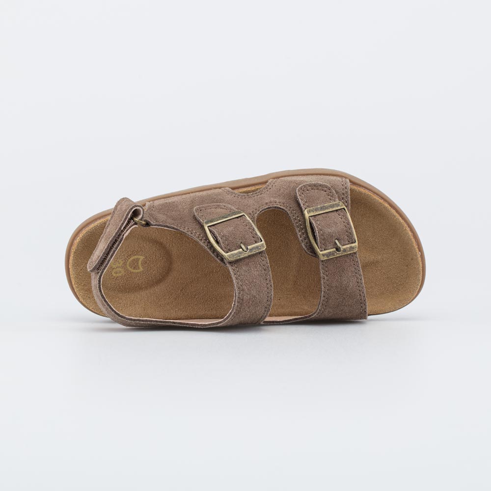 523075-22 Кожаные сандалии на пробковой подошве, все фото 4