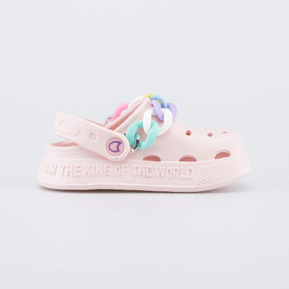 525154-01 Розовые сабо для девочки, все фото 2