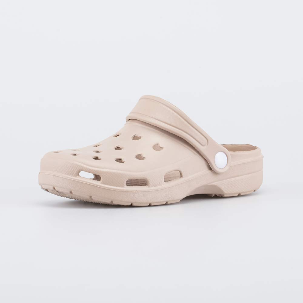 625012-02 Бежевые сабо для девочки, все фото 1