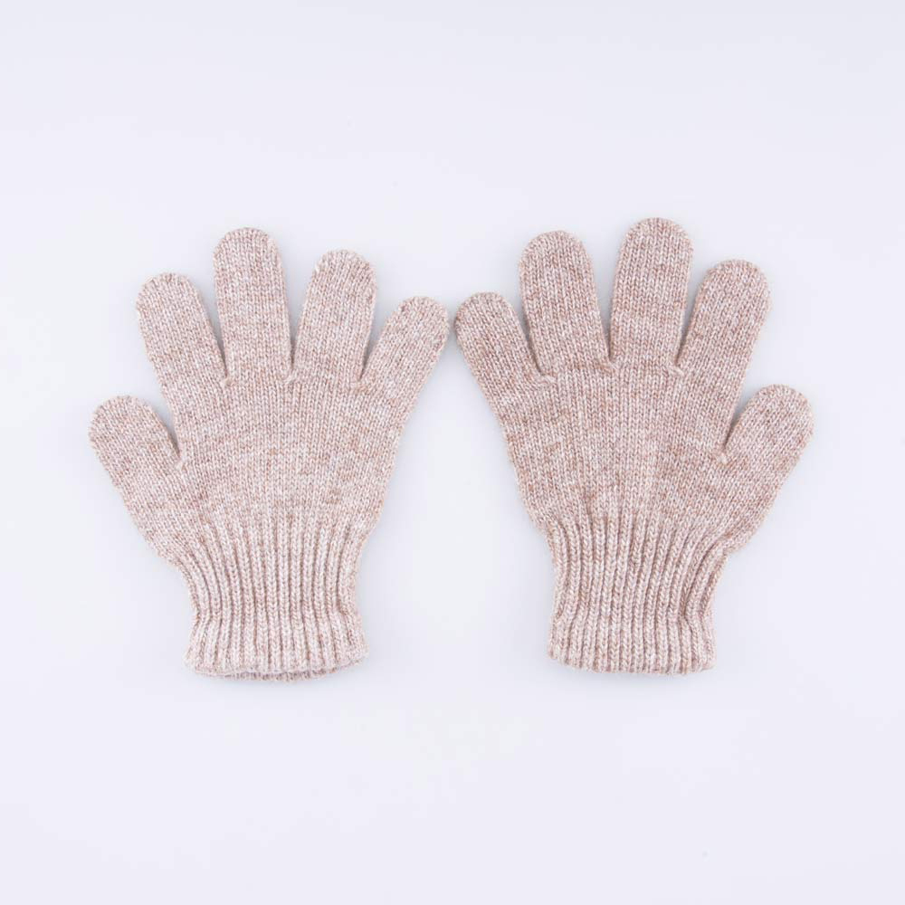 07721224-40 Теплые перчатки с пухом яка коричневый, все фото 1