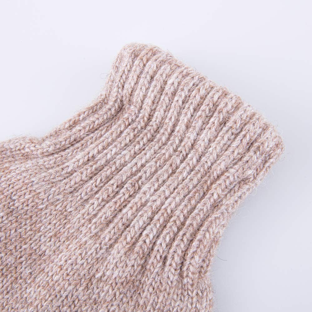 07721224-40 Теплые перчатки с пухом яка коричневый, все фото 2