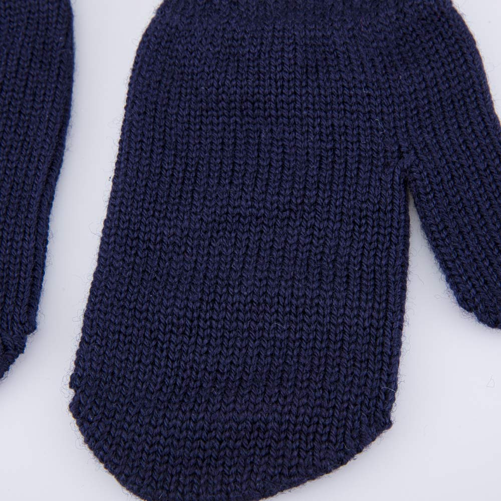 07721234-41 Варежки детские однослойные темно-синий, все фото 2