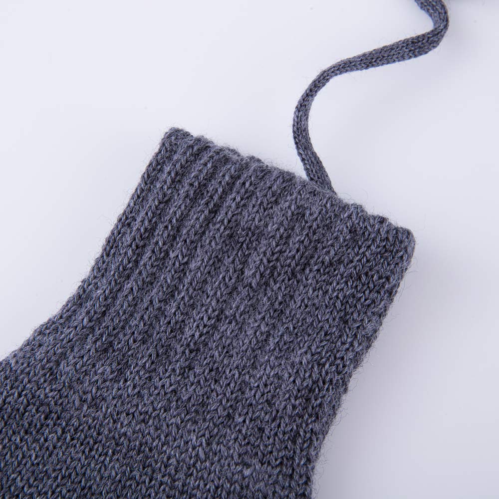 07722247-42 Перчатки из шерсти мериноса темно-серый, все фото 2