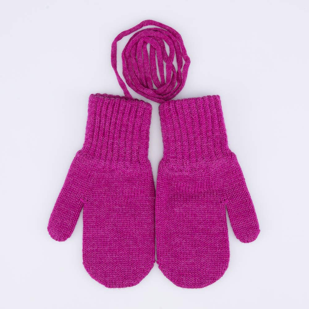 07821185-40 Варежки детские однослойные фуксия, все фото 1