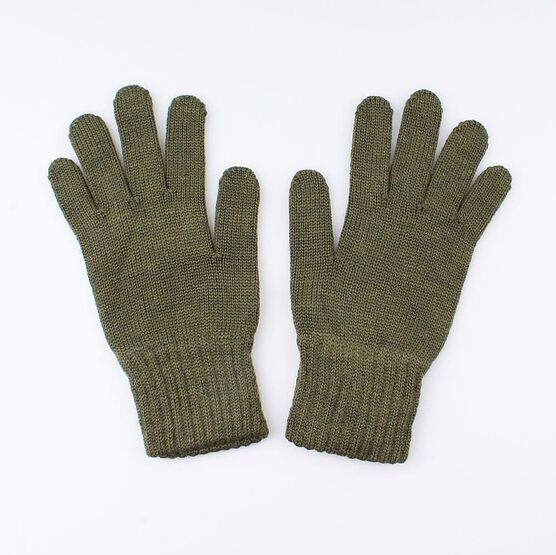 07022152-40 Перчатки детские однослойные зеленые, все фото 1