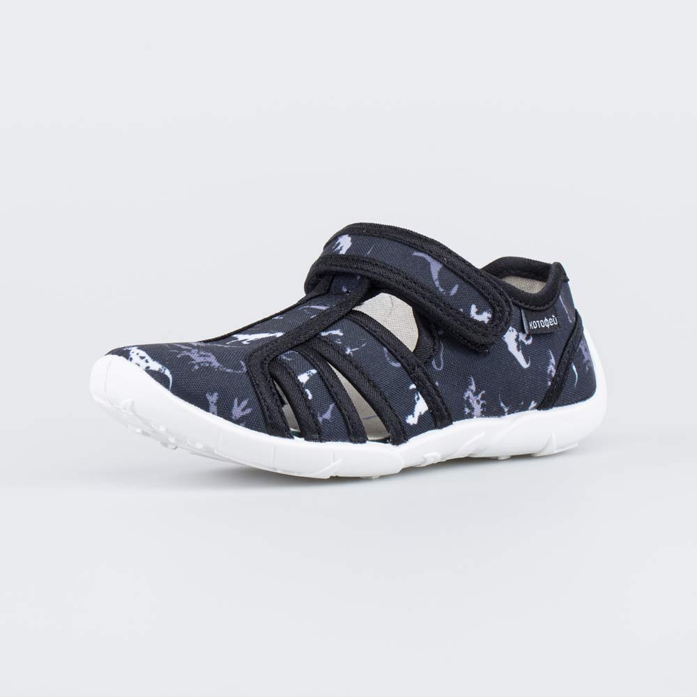 421109-12 Хлопковые сандалии Динозаврики, все фото 1