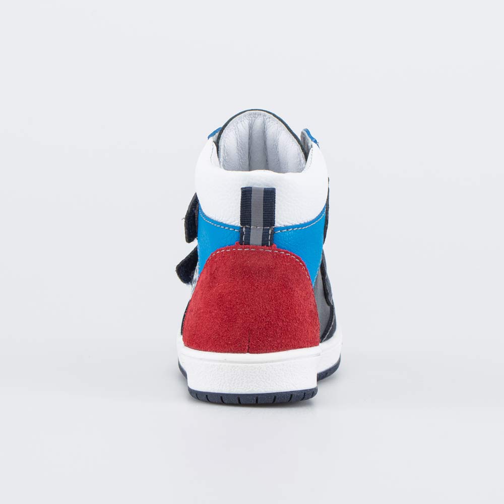 352406-21 Кожаные ботинки с липучками , все фото 5