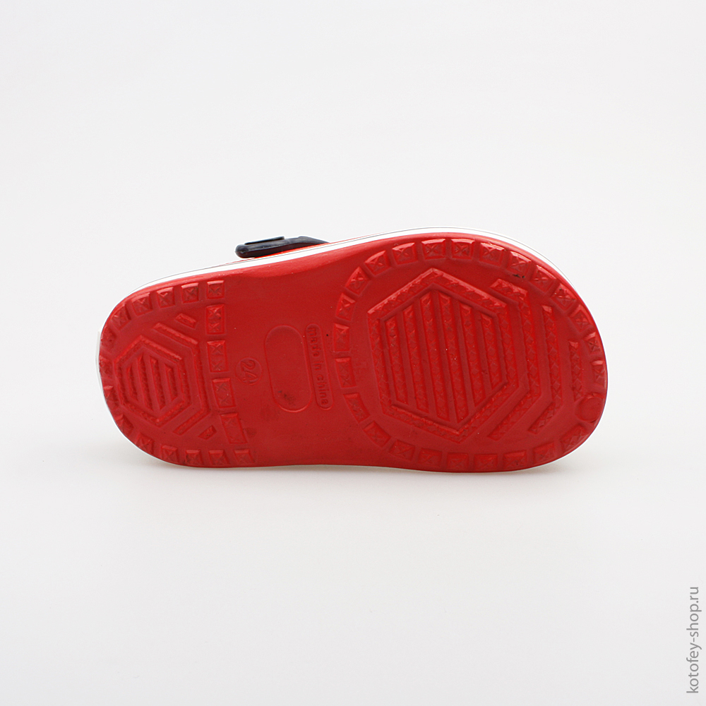 325031-01 Пляжная обувь красная, все фото 3