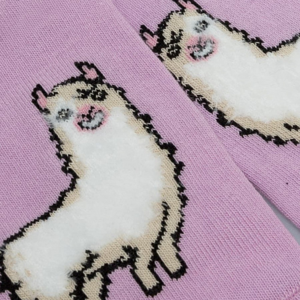 07842484-40 Носки хлопковые Пушистые ламы, все фото 3