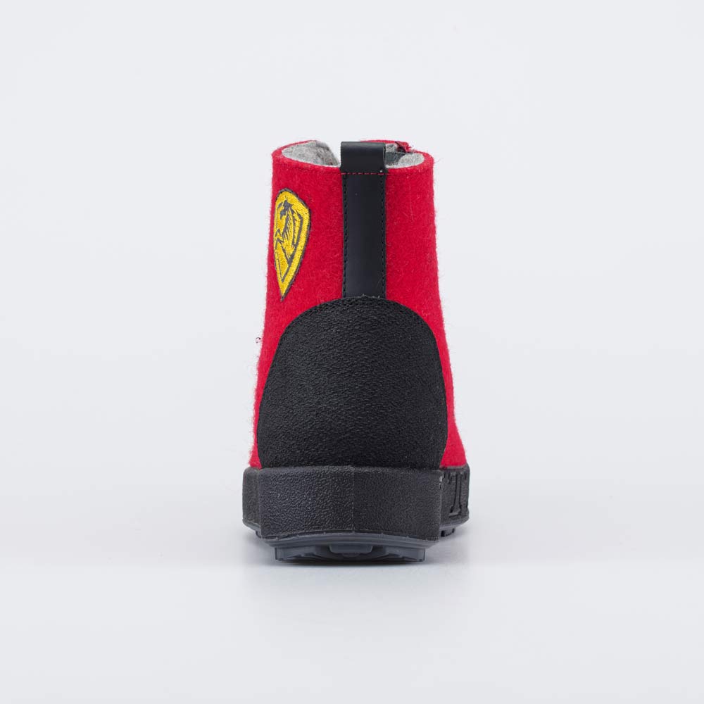 957021-41 Красные укороченные валенки, все фото 5