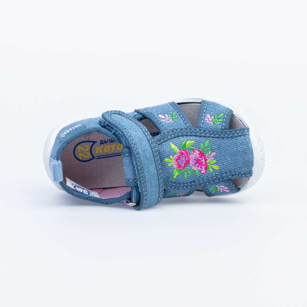 221076-11 Босоножки текстильные, все фото 5