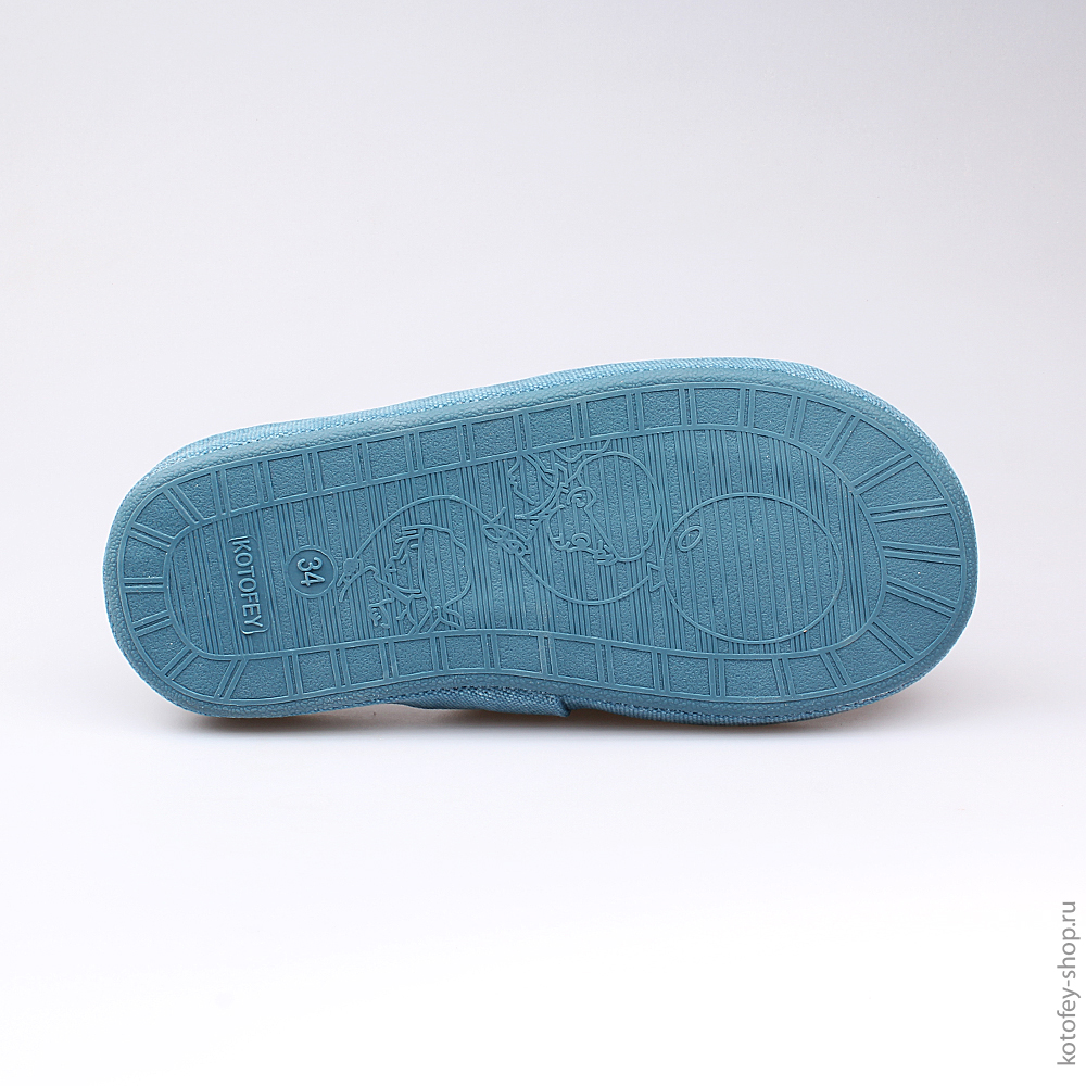 531021-11 Тапочки голубые, все фото 3
