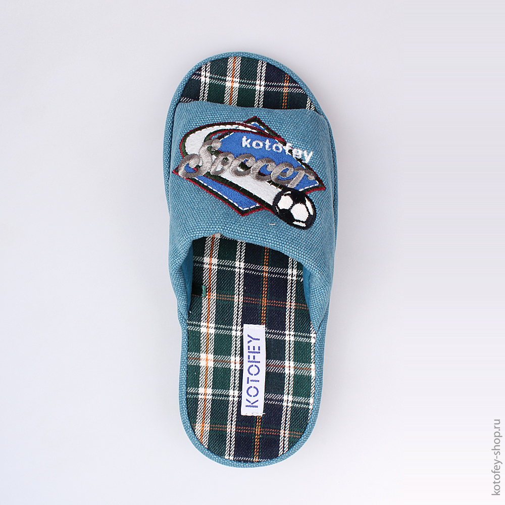 531021-11 Тапочки голубые, все фото 4