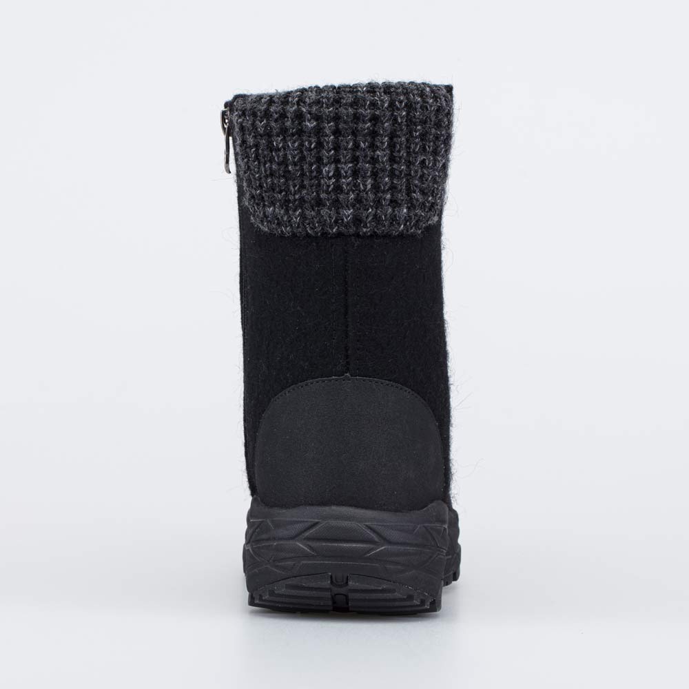 667053-44 Валенки с антискользящей подошвой для мальчика черный, все фото 5