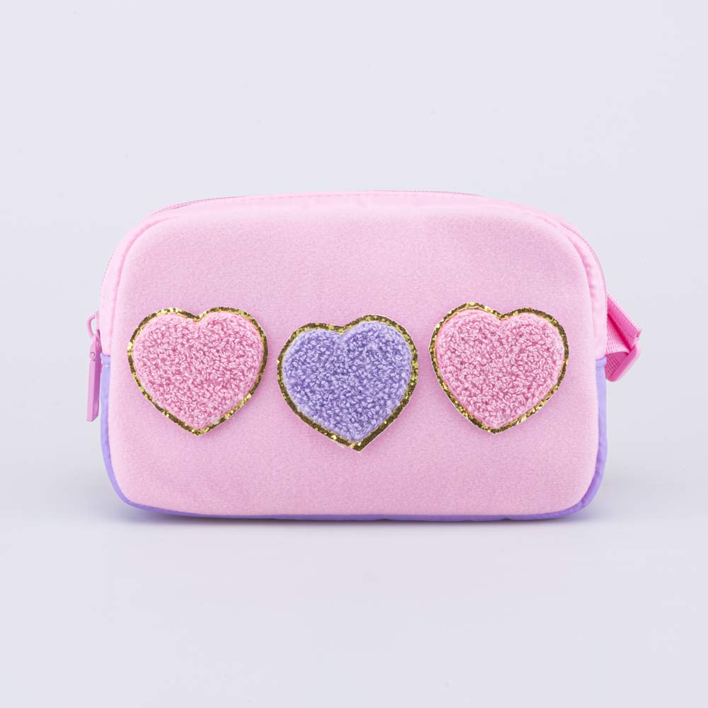 02819014-40 Сумка поясная с патчами для девочки, все фото 1