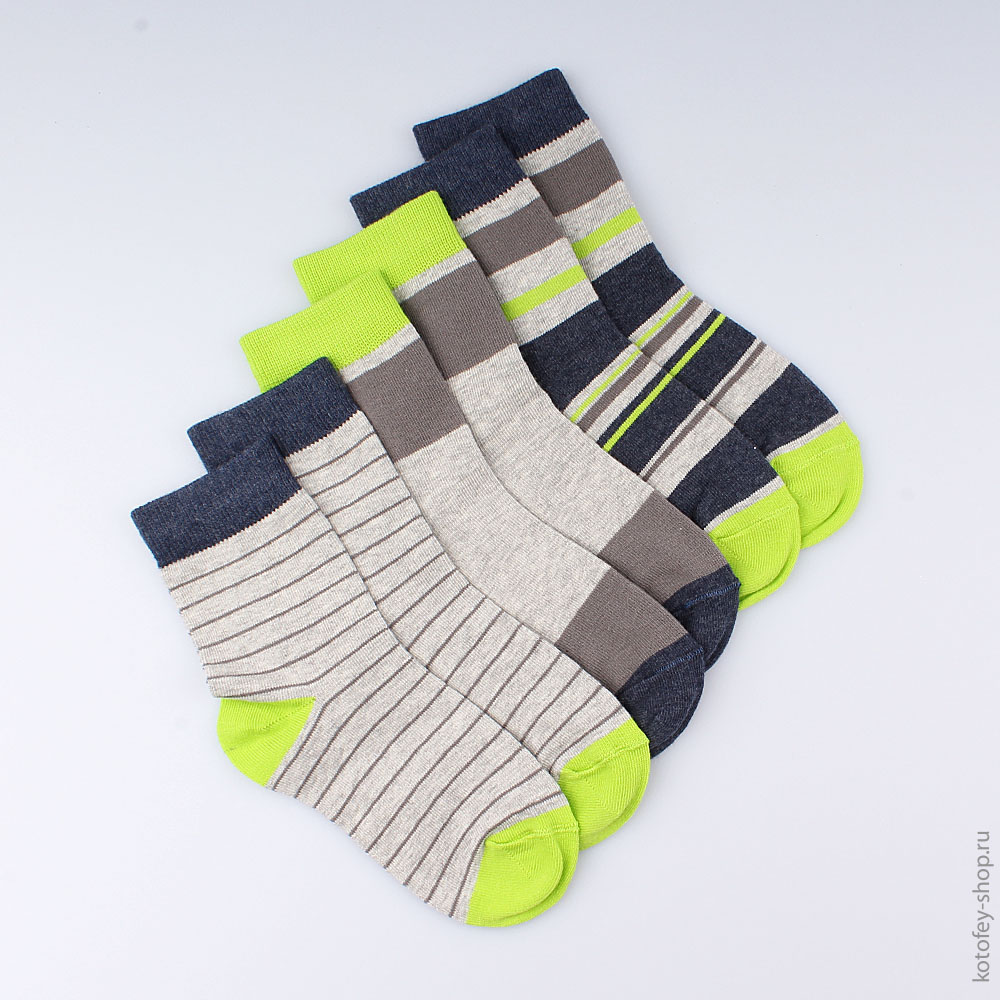07042283-40 Носки хлопковые (3 пары), все фото 1