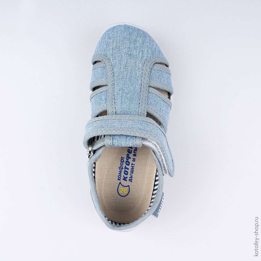 421032-11 Сандалии текстильные, все фото 4