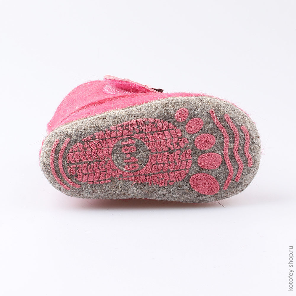 007010-44 Пинетки- валенки розовые, все фото 3