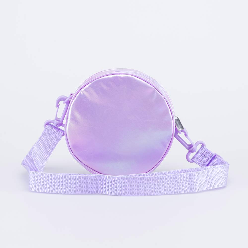 02802331-40 Круглая сумка детская Галография сиреневый, все фото 3