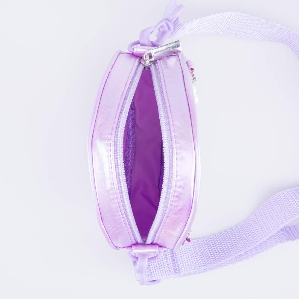 02802331-40 Круглая сумка детская Галография сиреневый, все фото 4