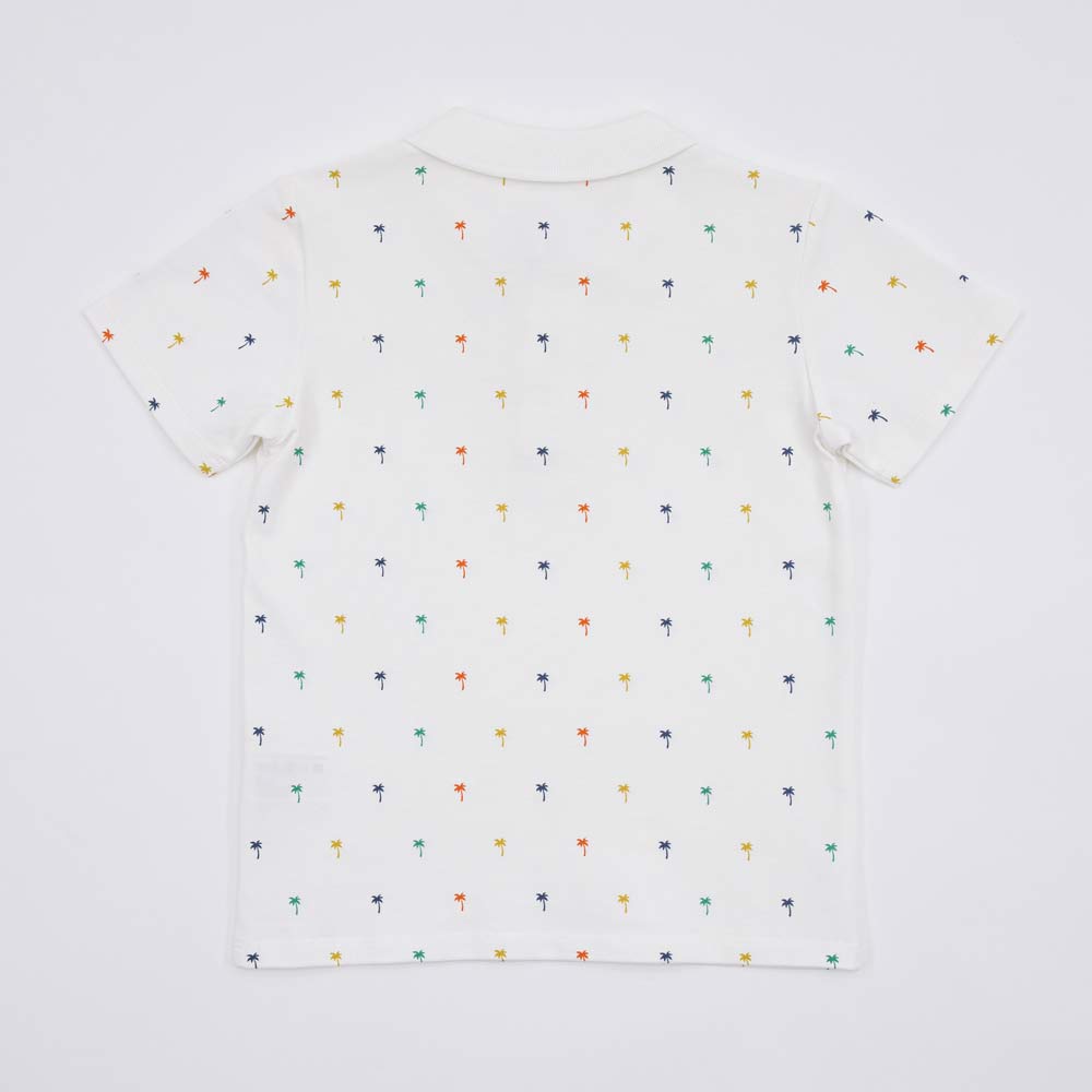 07701003-40 Футболка поло для мальчика белый, все фото 2