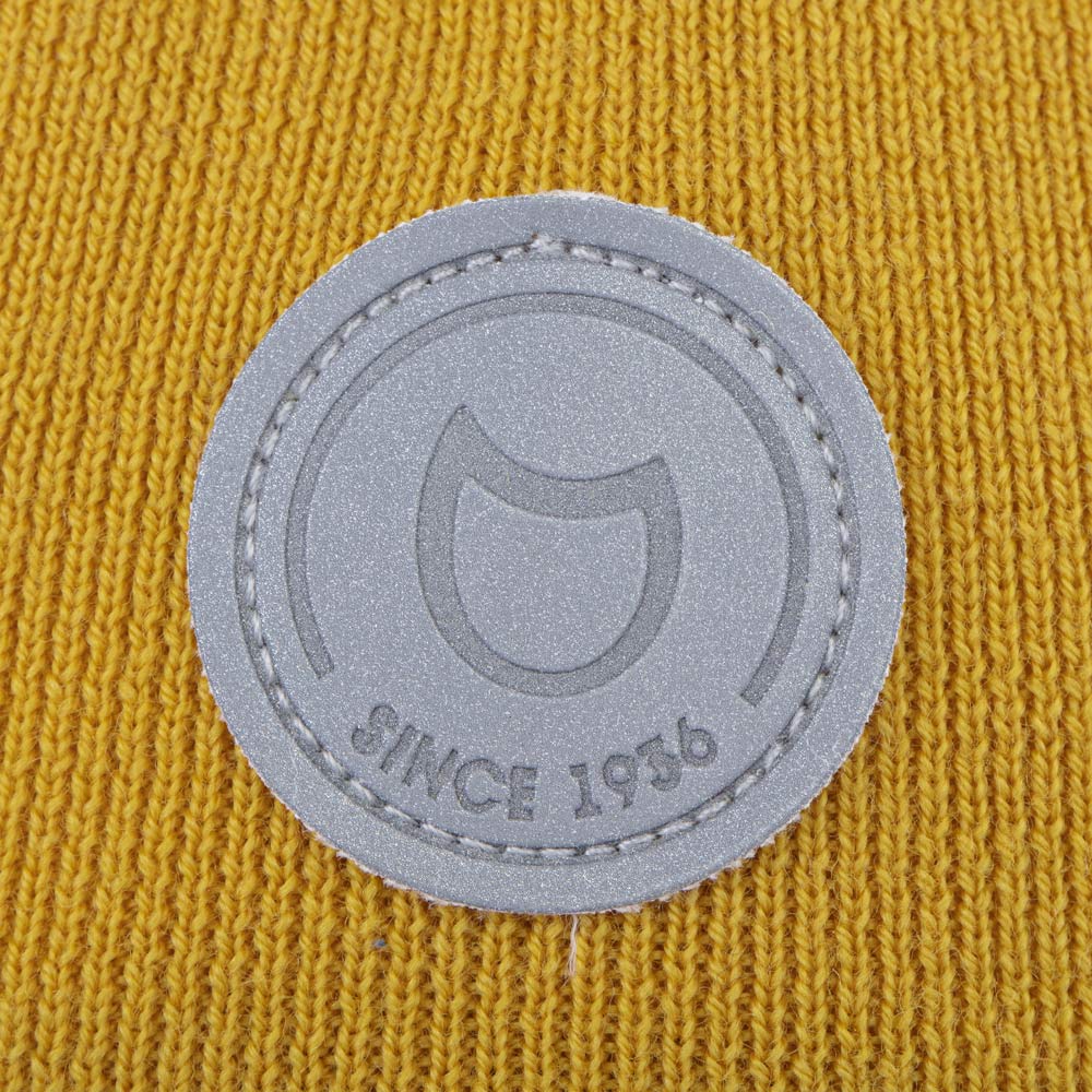 07711378-42 Зимняя шапка-шлем для мальчика Горчичный, все фото 3