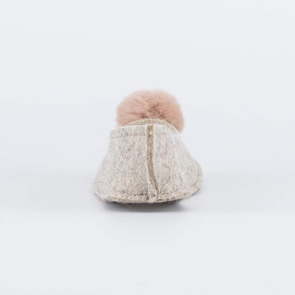 837006-01 Войлочные тапочки-балетки серые, все фото 5