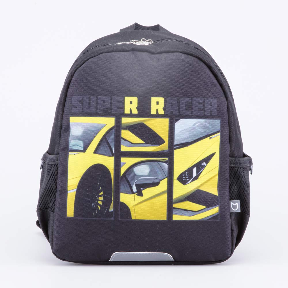 02710334-40 Рюкзак детский Скорость серый-желтый, все фото 1