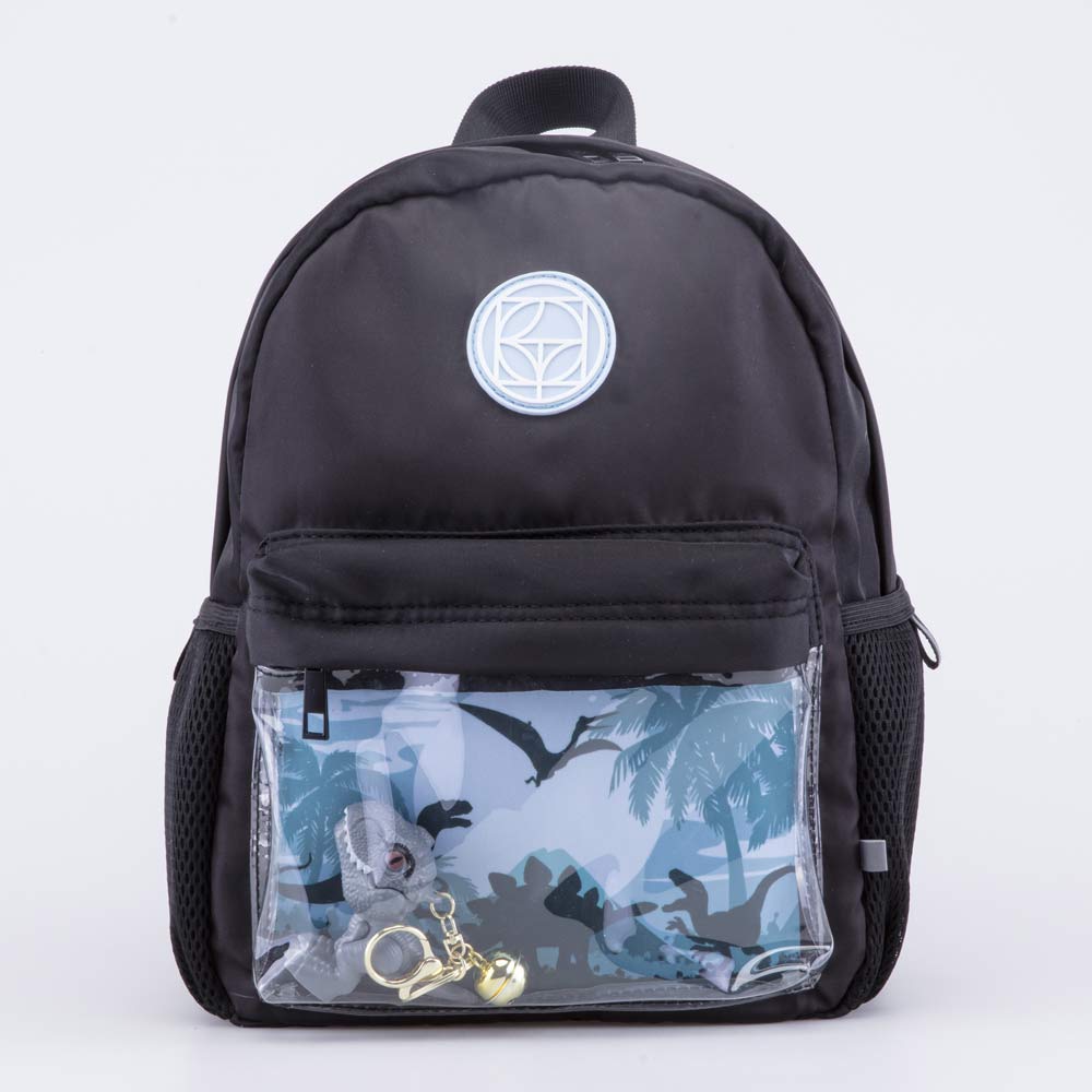 02710335-40 Рюкзак детский Динозавры черный, все фото 1