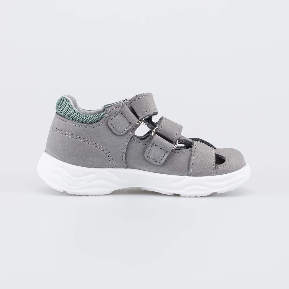 122246-22 Кожаные сандалии на липучках, все фото 2