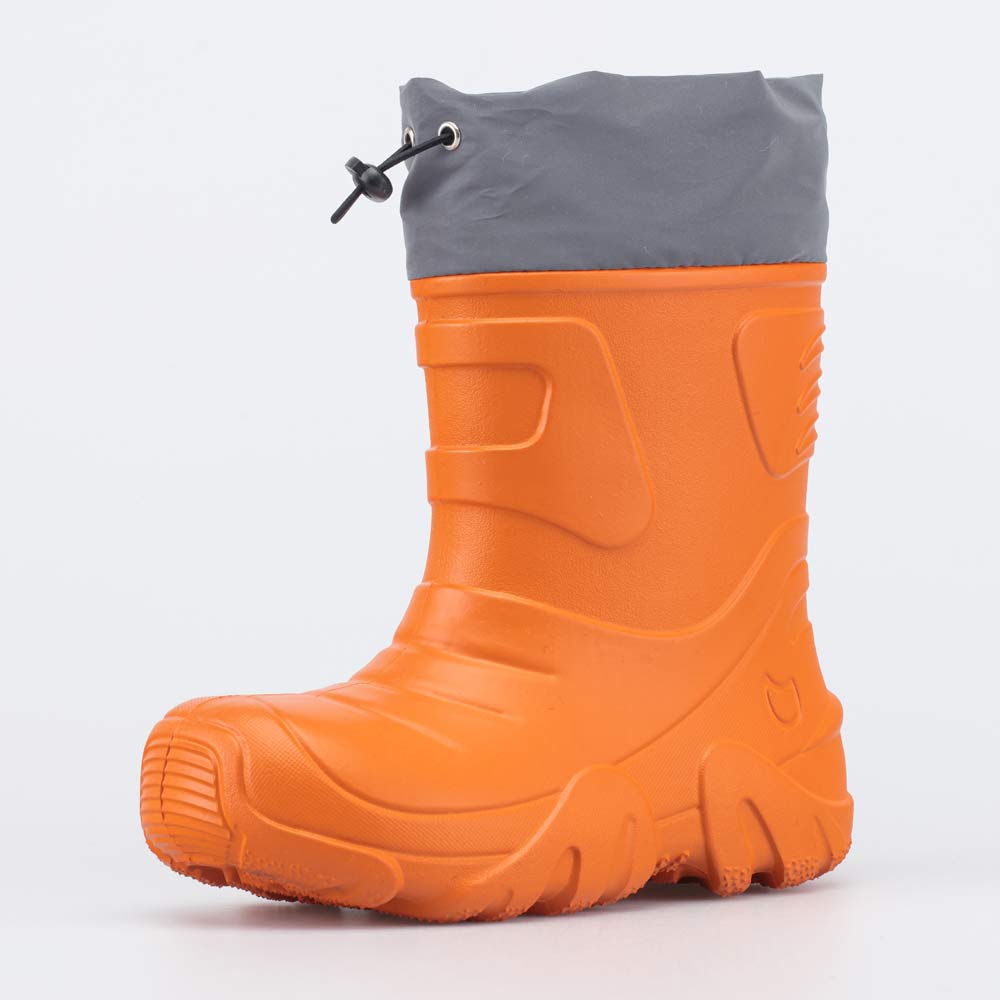 565131-12 Утепленные сапоги из ЭВА оранжевый, все фото 1