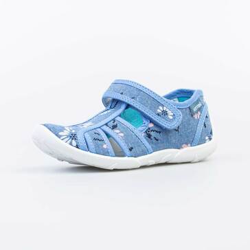 421064-12 Босоножки текстильные для девочки, все фото 1