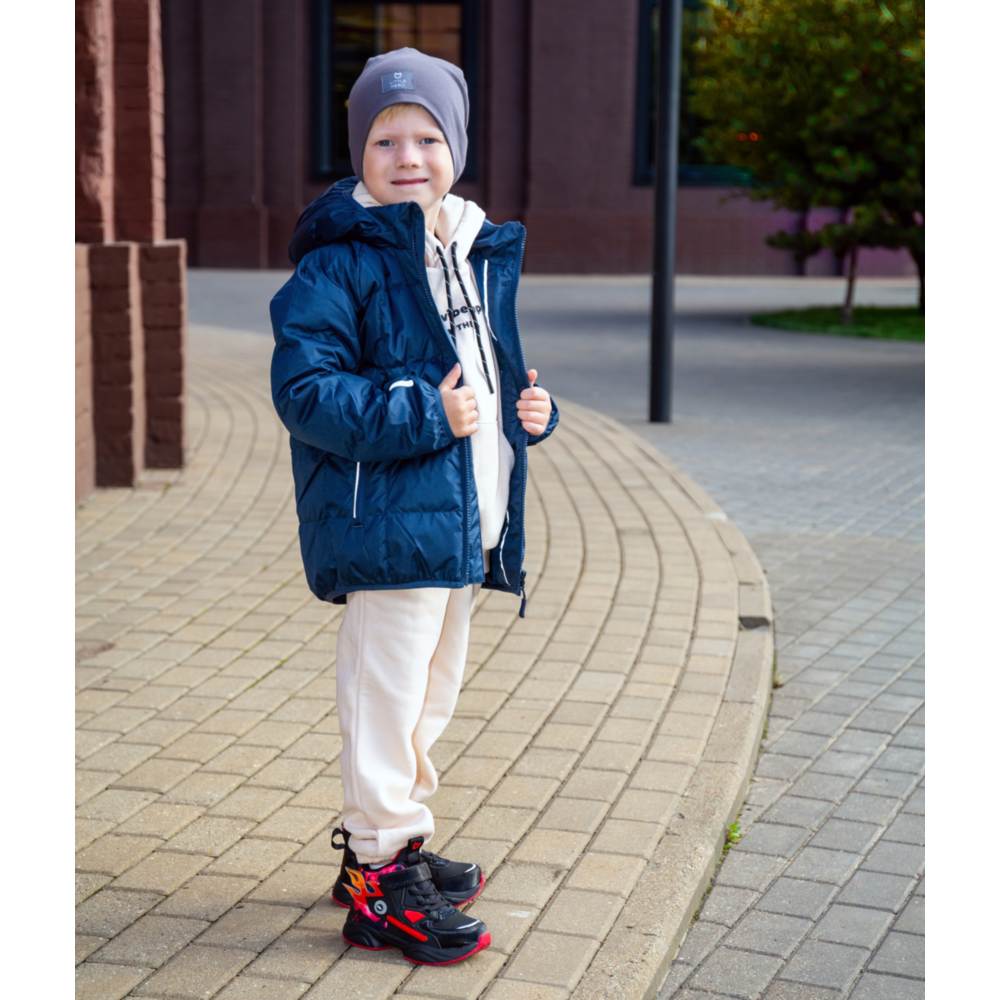 07057004-40 Куртка-пуховик осенне-весенняя синий, все фото 7