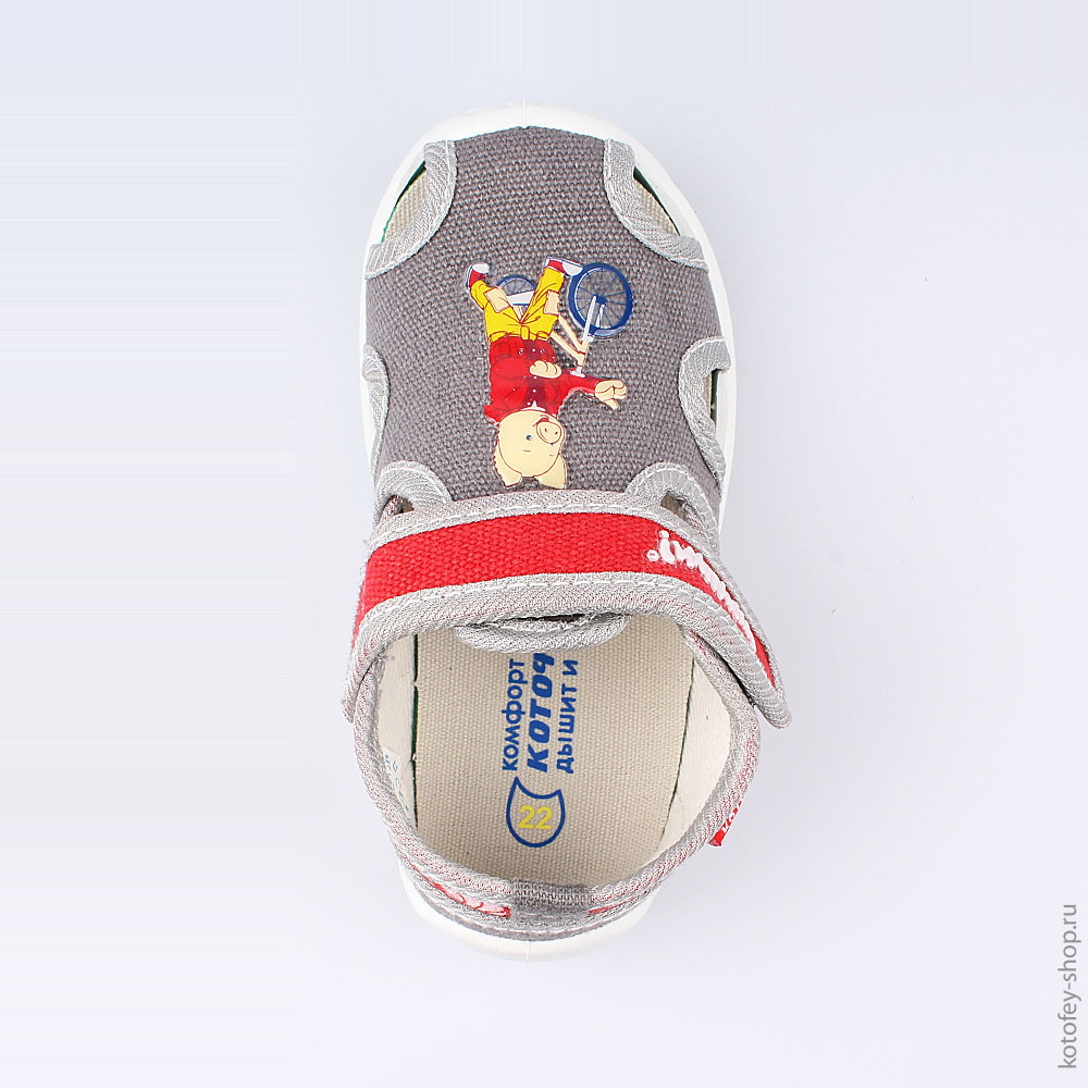 121038-14 Сандалии текстильные, все фото 4