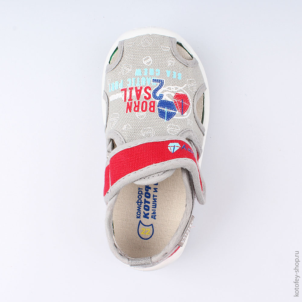 221048-11 Сандалии текстильные, все фото 4