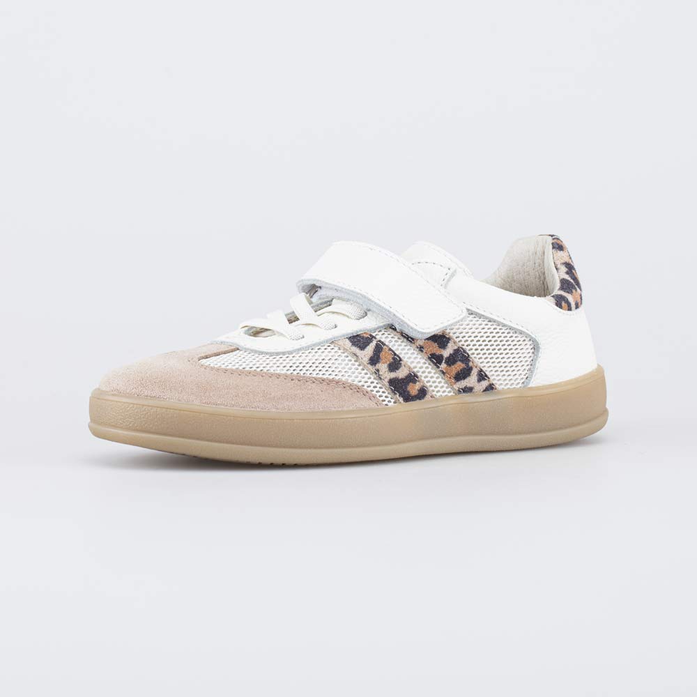 534062-71 Кожаные кеды для девочки Леопард, все фото 1