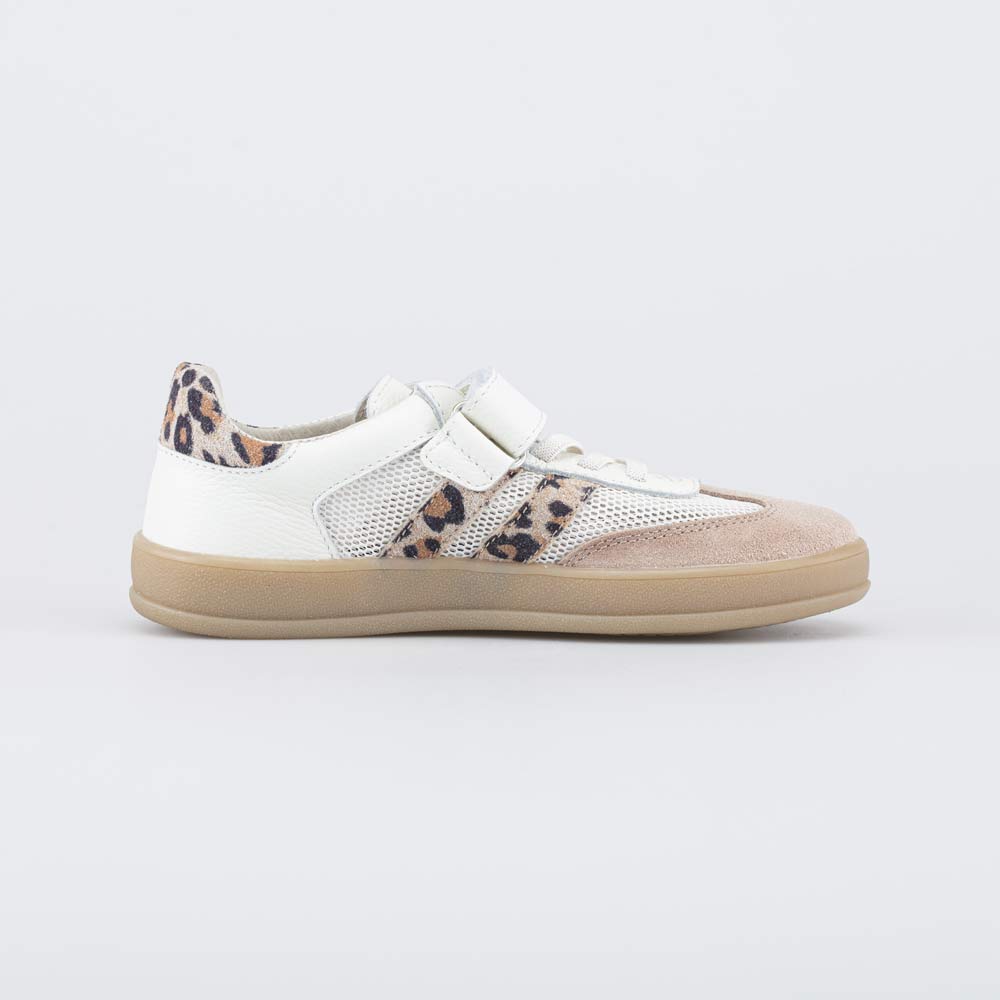 534062-71 Кожаные кеды для девочки Леопард, все фото 2