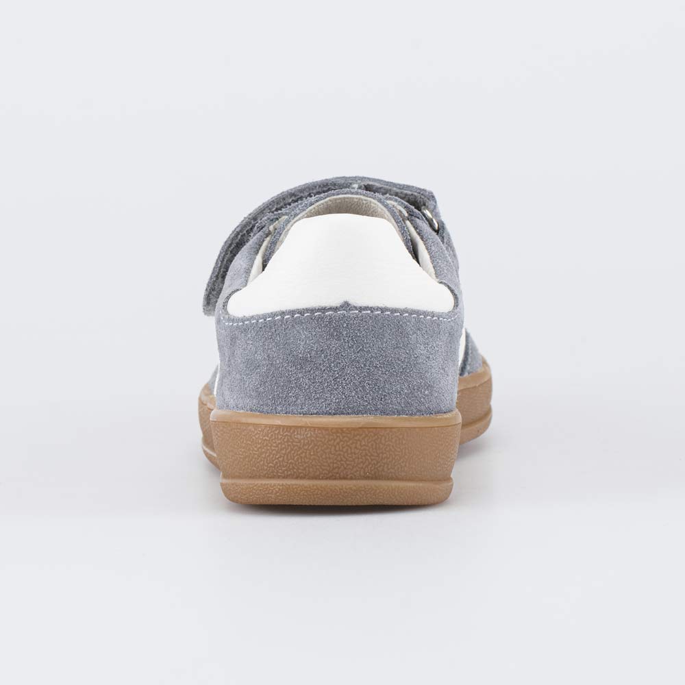 534062-72 Кожаные кеды для мальчика Серый велюр, все фото 5